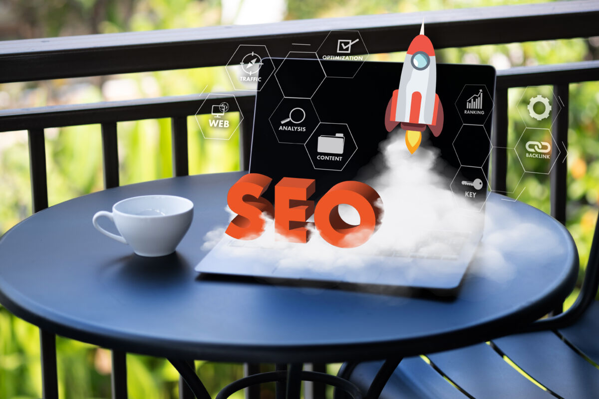 Search Engine SEO startup project man Searching information SEO